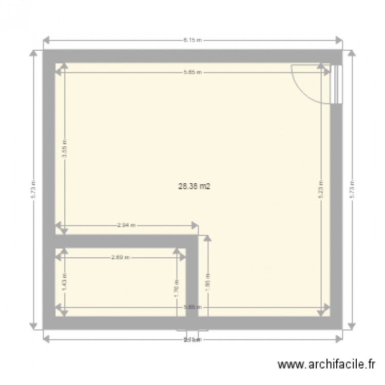 notaire. Plan de 0 pièce et 0 m2