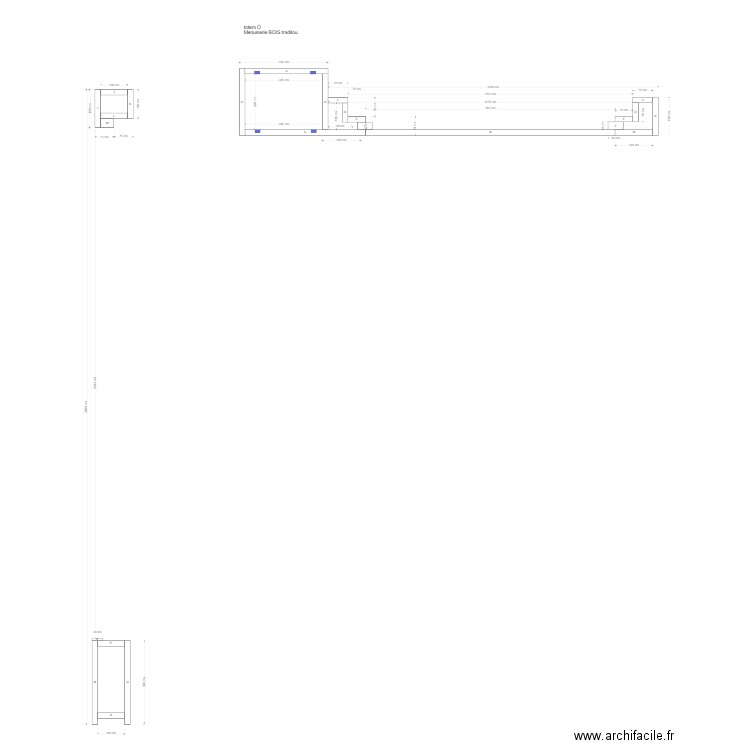 Totem O tradilou. Plan de 0 pièce et 0 m2