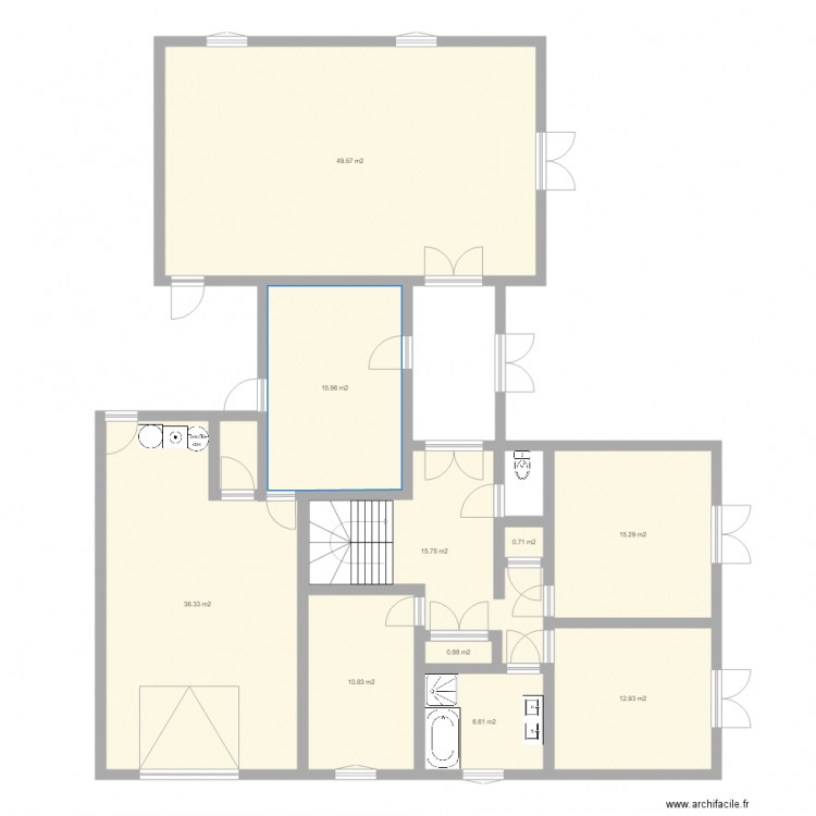 cabane. Plan de 0 pièce et 0 m2
