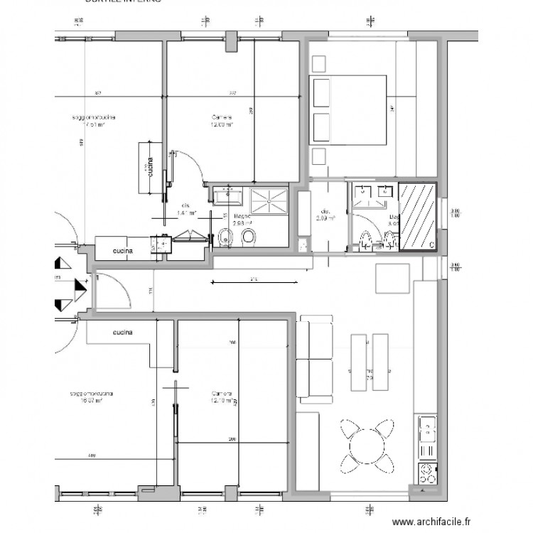 a2 yolanda. Plan de 0 pièce et 0 m2