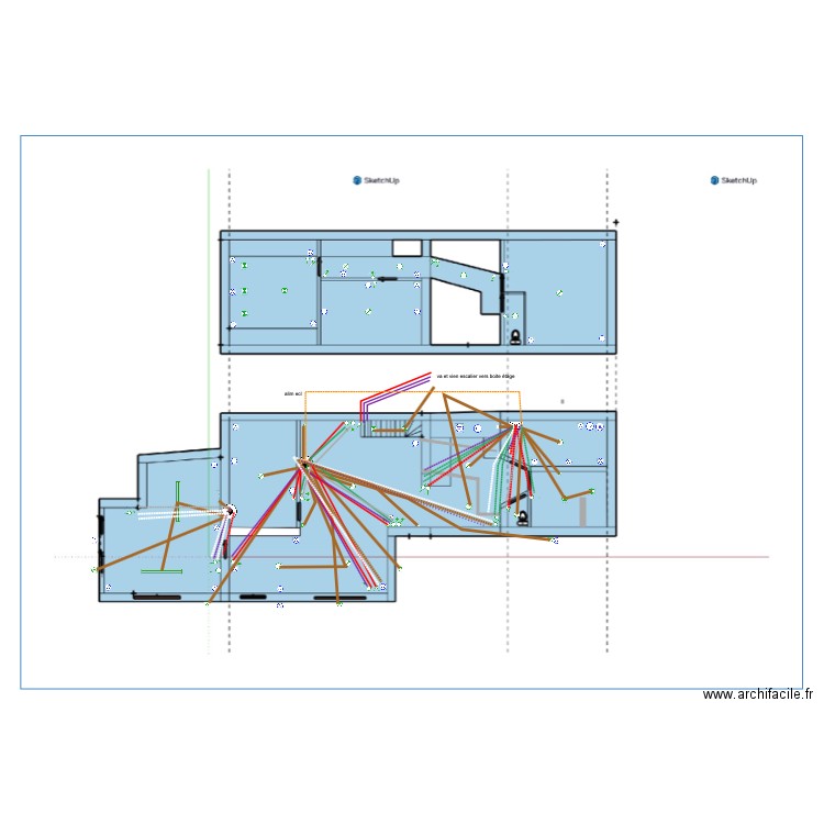 Maison ecl roc. Plan de 0 pièce et 0 m2