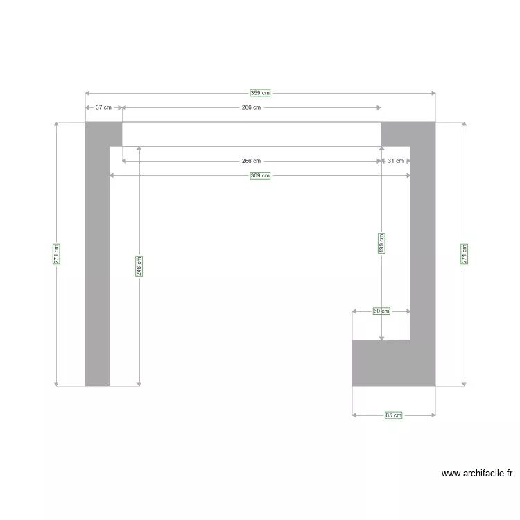 GG COTATION CUISINE 4. Plan de 
