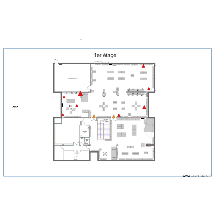 1er ETAGE FUITES. Plan de 0 pièce et 0 m2 1er ETAGE FUITES. Plan de 0 pièce et 0 m2