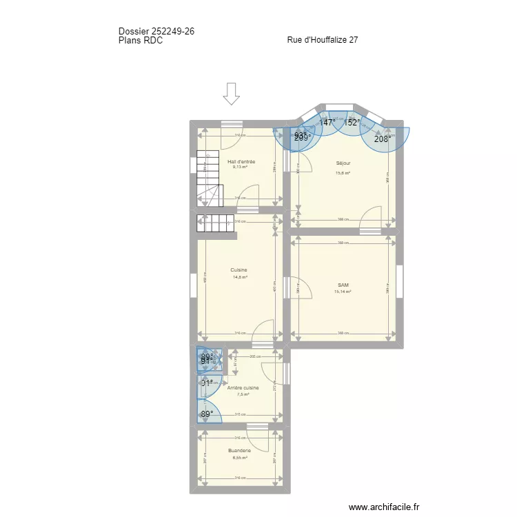 Houffalize 27 Gouvy rez. Plan de Houffalize 27 Gouvy rez. Plan de