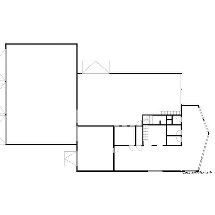 Mercedes orange. Plan de 
