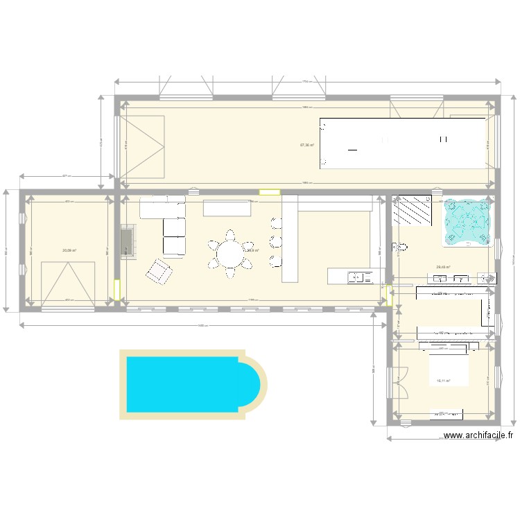 futur home. Plan de 0 pièce et 0 m2