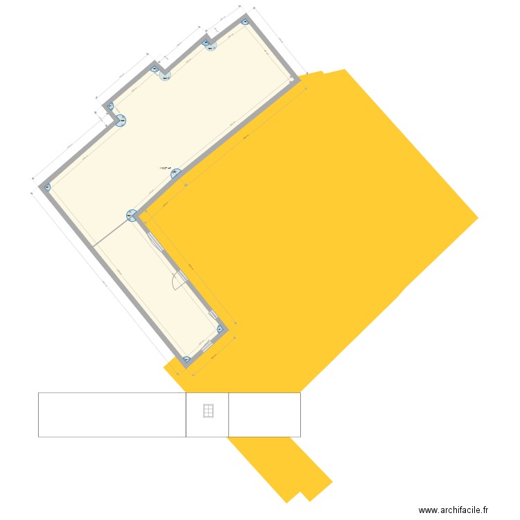 toph cadastre. Plan de 0 pièce et 0 m2