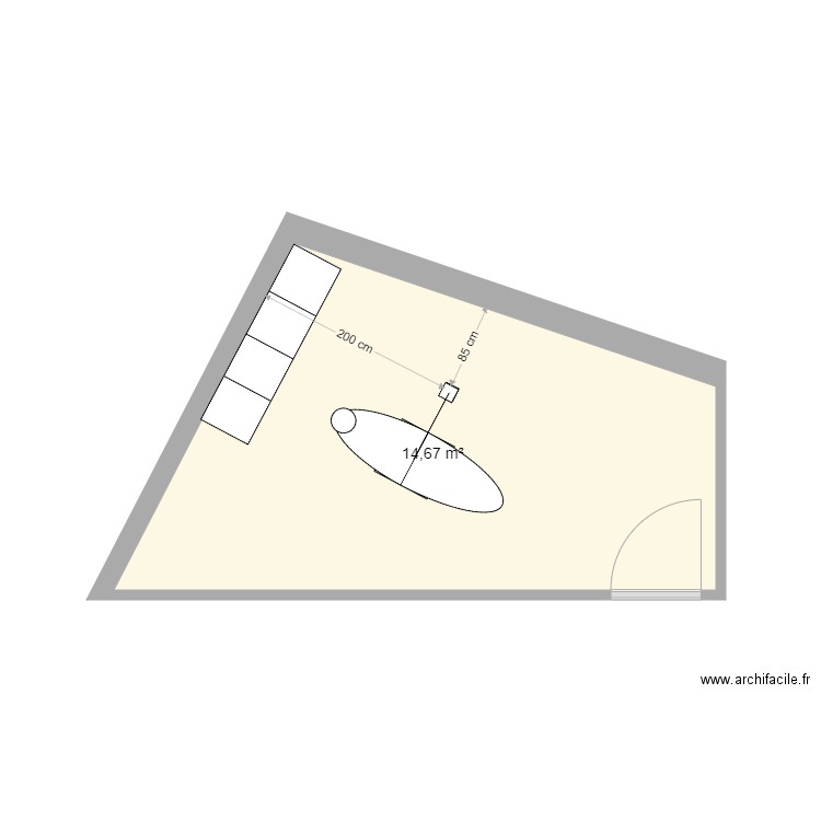 SO CLINIC CAB5 MEUBLES. Plan de 0 pièce et 0 m2