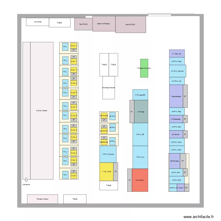 chaine horlogère 111120. Plan de chaine horlogère 111120. Plan de