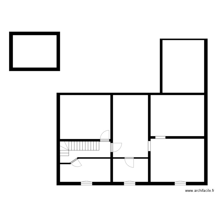 Plan de Nettancourt . Plan de 23 pièces et 284 m2