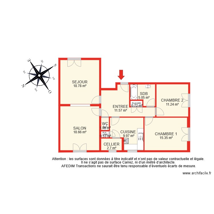 BI 5003 RDC. Plan de 0 pièce et 0 m2