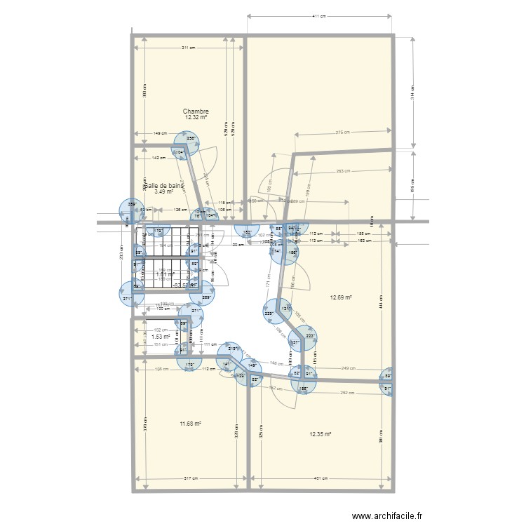 Ucimont étage 2. Plan de 0 pièce et 0 m2