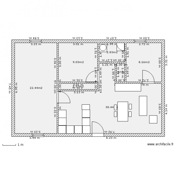 florette 11. Plan de 0 pièce et 0 m2