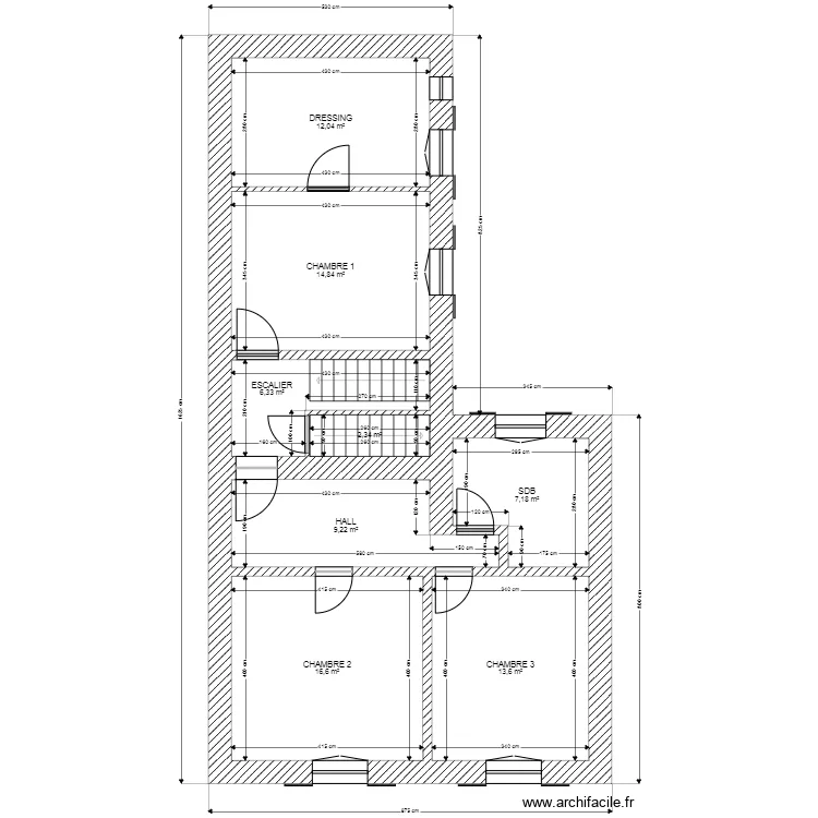 SCI 2JL ETAGE. Plan de 