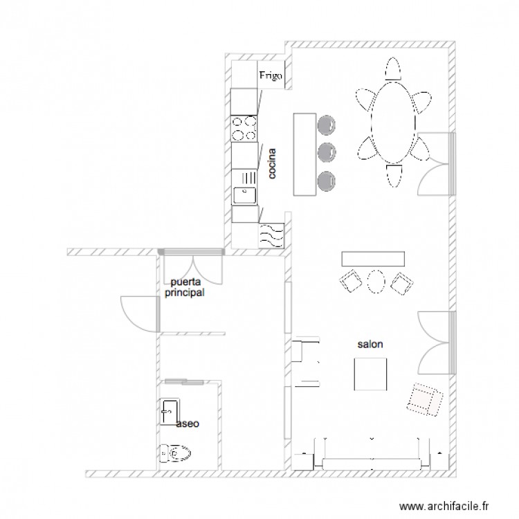 conde de aranda 1. Plan de 0 pièce et 0 m2