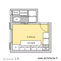 chambre amis amenagee