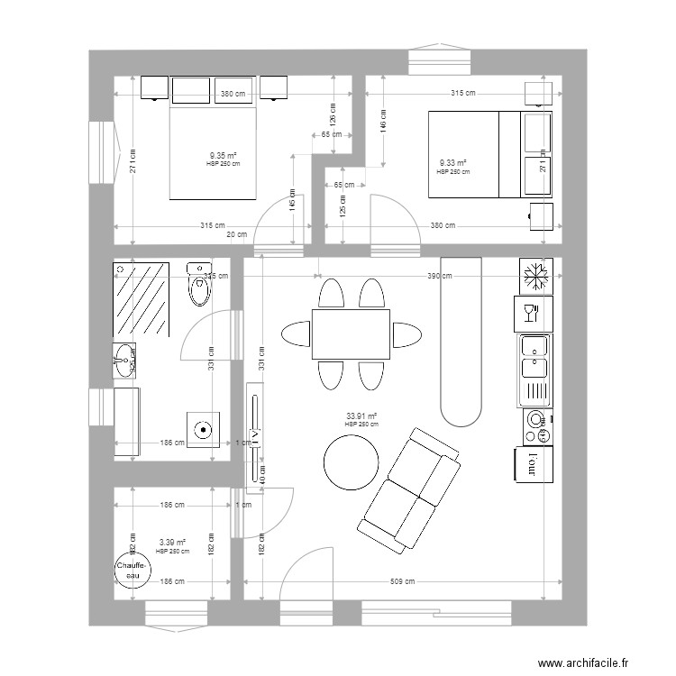 plan numero 2. Plan de 0 pièce et 0 m2