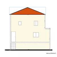 Boube Plan de Fa&ccedil;ade Nord 