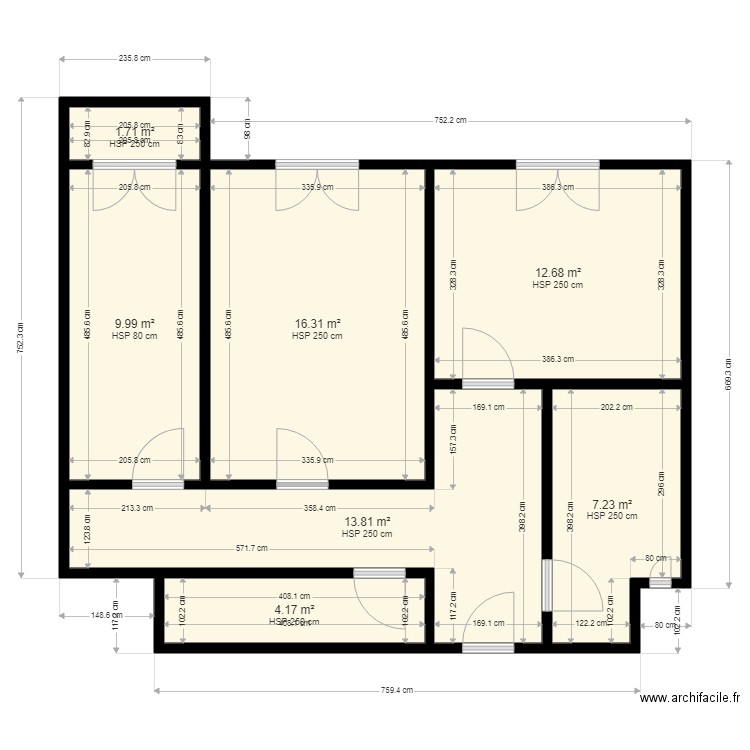 JEROME. Plan de 0 pièce et 0 m2