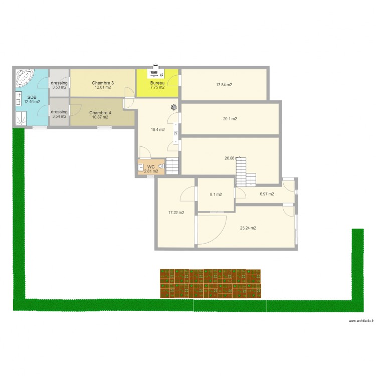 Idee Extesion 2. Plan de 0 pièce et 0 m2