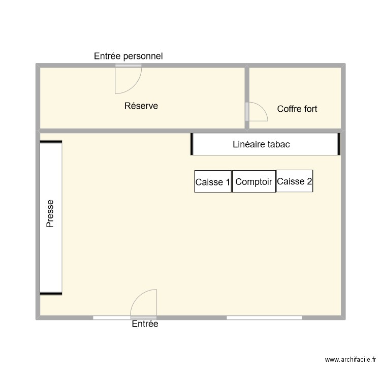 TABAC KENNEDY LA CIOTAT. Plan de 0 pièce et 0 m2