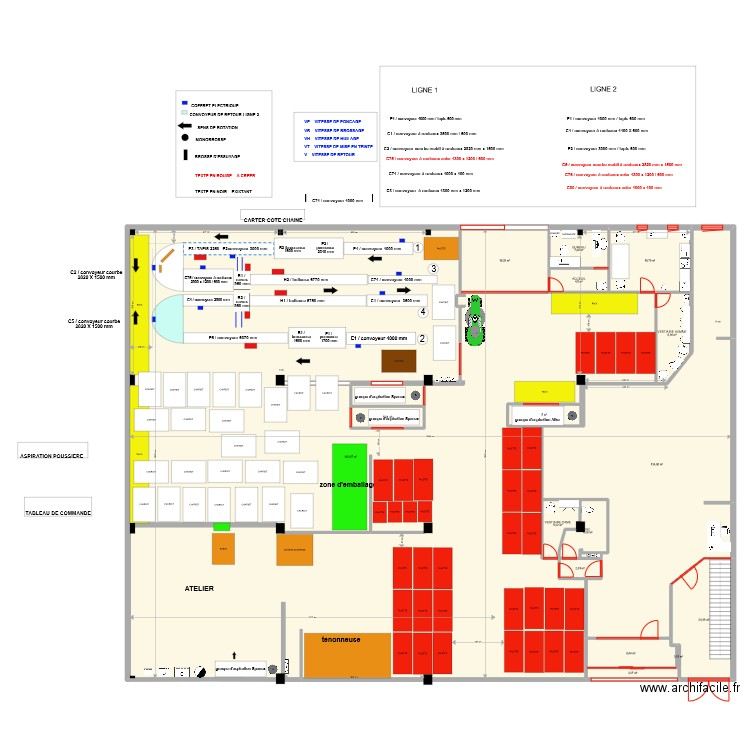 PROJET 03 ENTREE DEPOT PAR LE 12 09/01/2023. Plan de 0 pièce et 0 m2