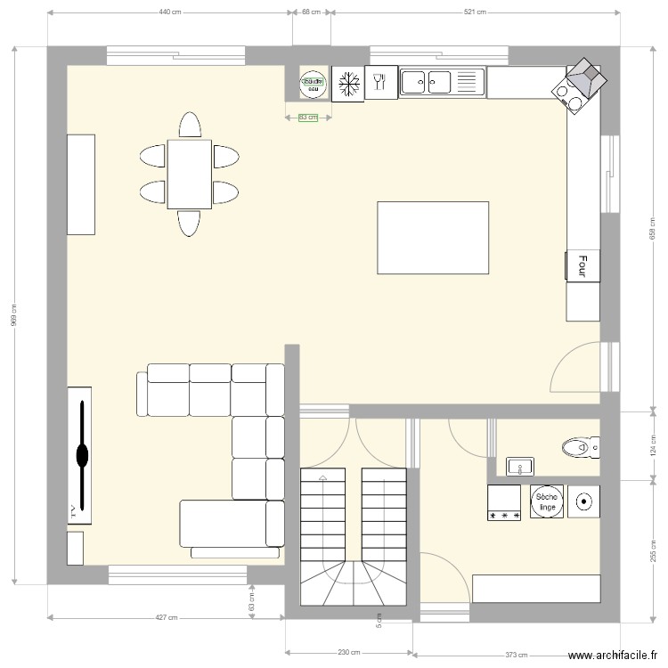 RDC Maison SAINT NAZAIRE 315. Plan de 0 pièce et 0 m2