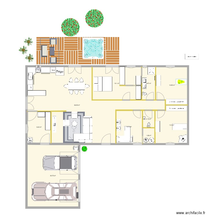 Armelle Nico. Plan de 0 pièce et 0 m2