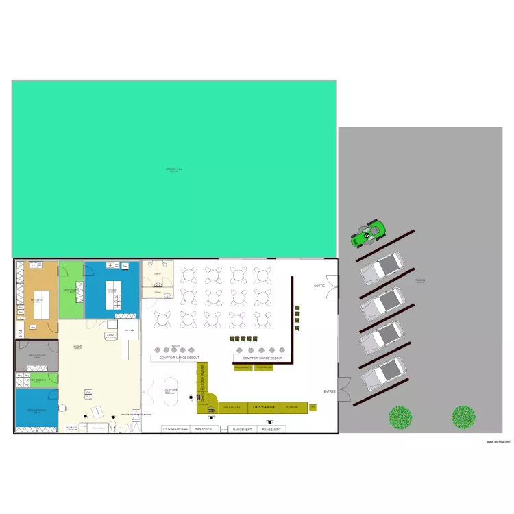 VILLARS LES DOMBES. Plan de 