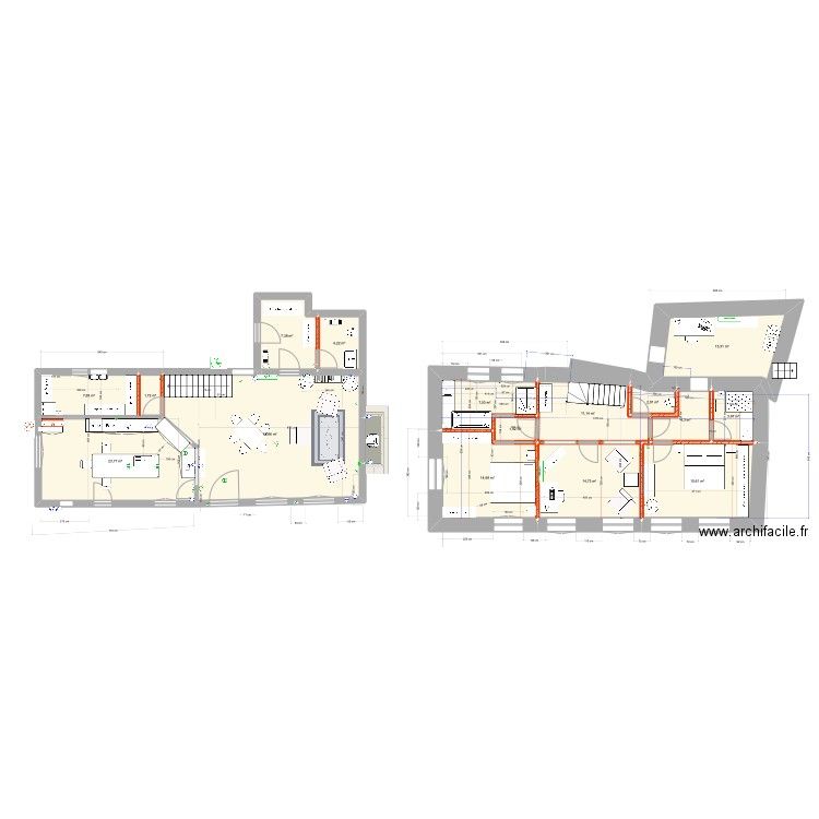Cabrieres 20 octobre 2023 RDC v2. Plan de 0 pièce et 0 m2