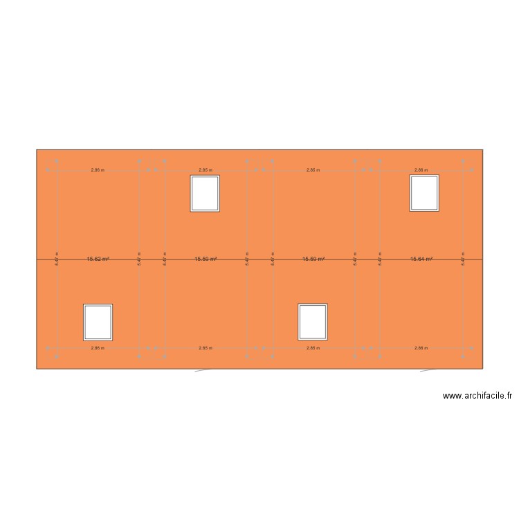 etage periers. Plan de 0 pièce et 0 m2