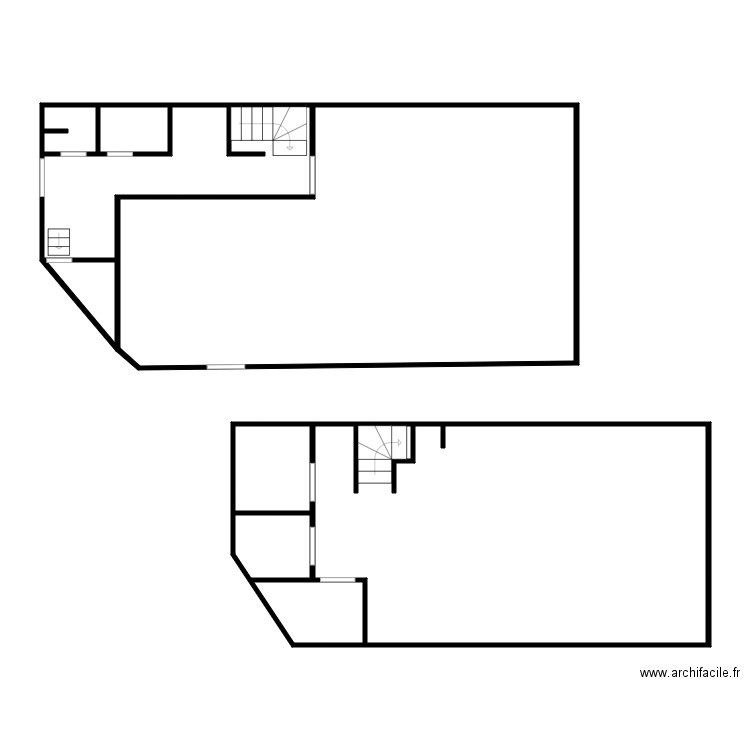 FINES FRLEURS ALIN LE BLANNC MESNIL SITIS. Plan de 7 pièces et 128 m2