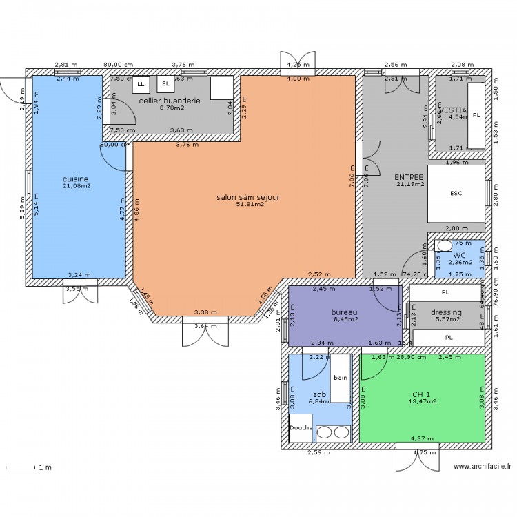 LPF LATRIMEG RDC. Plan de 0 pièce et 0 m2