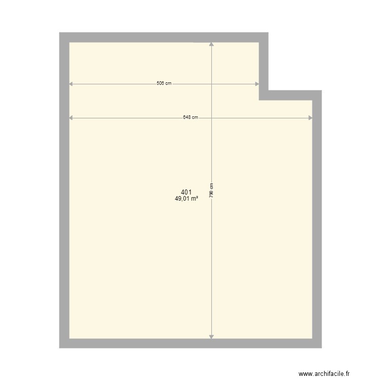 401. Plan de 0 pièce et 0 m2