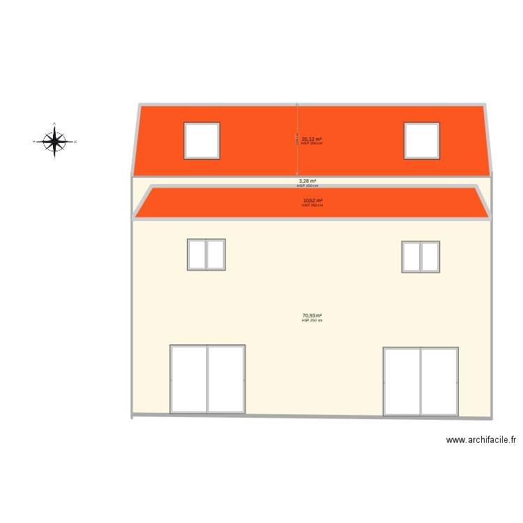 derriere 3. Plan de 0 pièce et 0 m2