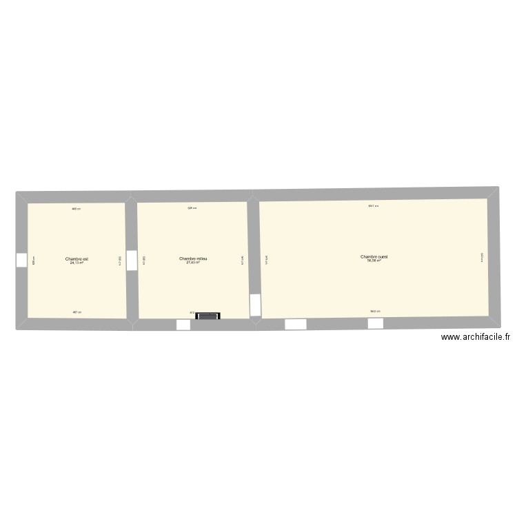 Vuchot - EDL étage. Plan de 0 pièce et 0 m2