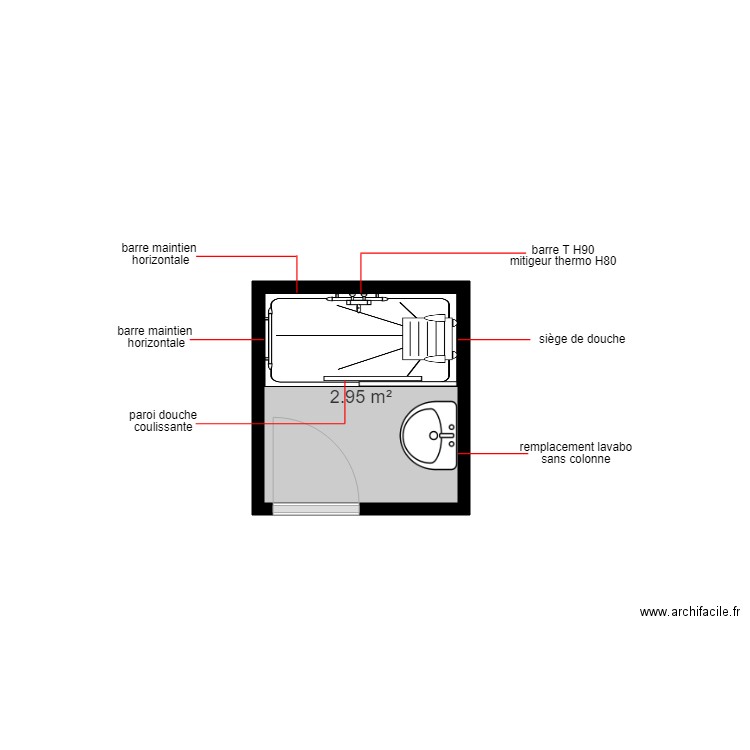 DEFOING. Plan de 0 pièce et 0 m2