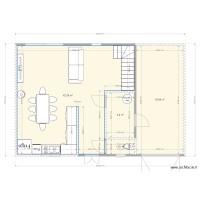 plan maison rez de chaussée