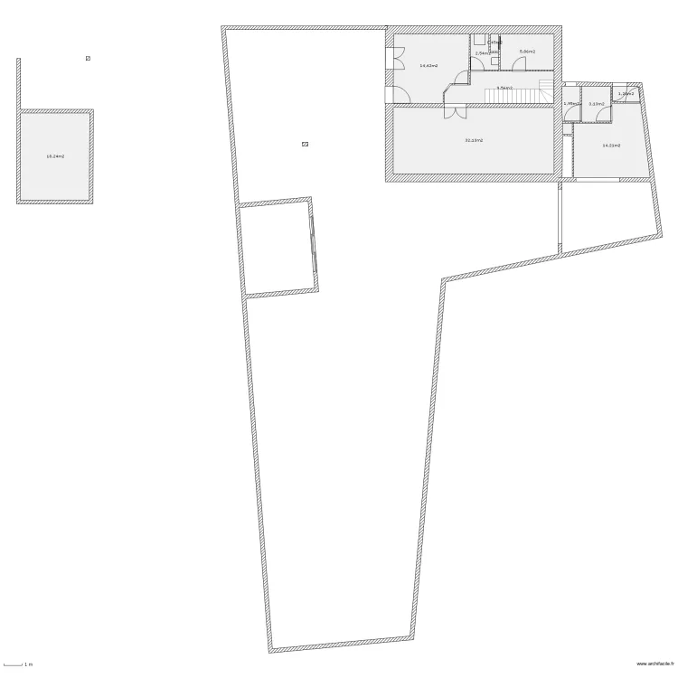 maison . Plan de 
