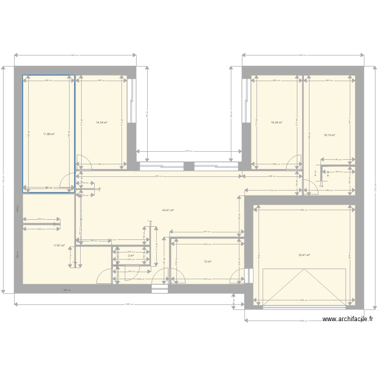 maison famille. Plan de 0 pièce et 0 m2