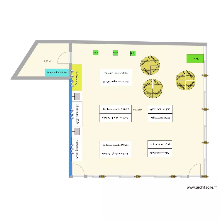 Arts plastiques. Plan de 