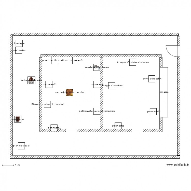 montage d'exposition. Plan de 0 pièce et 0 m2