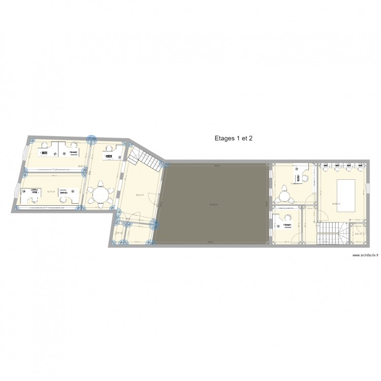 notaires 2. Plan de 0 pièce et 0 m2