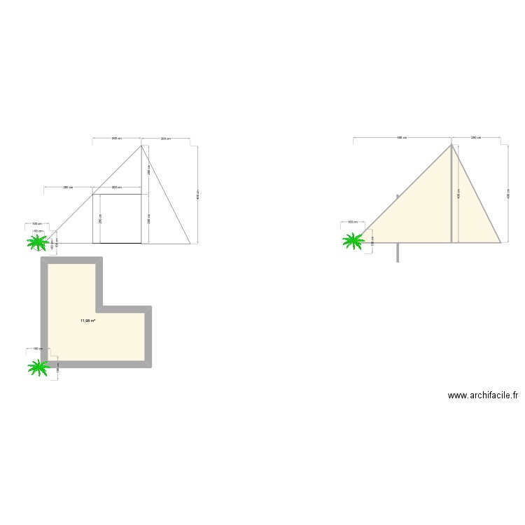Plan Terrain Thiès Manguier. Plan de 0 pièce et 0 m2