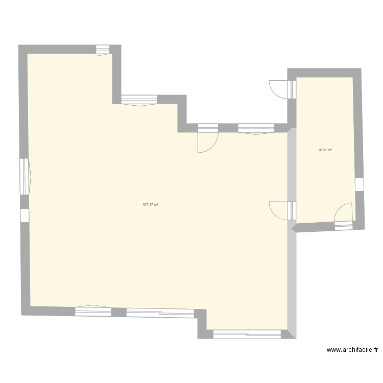 Maison Brétignolles sur Mer murs 38cm. Plan de 0 pièce et 0 m2