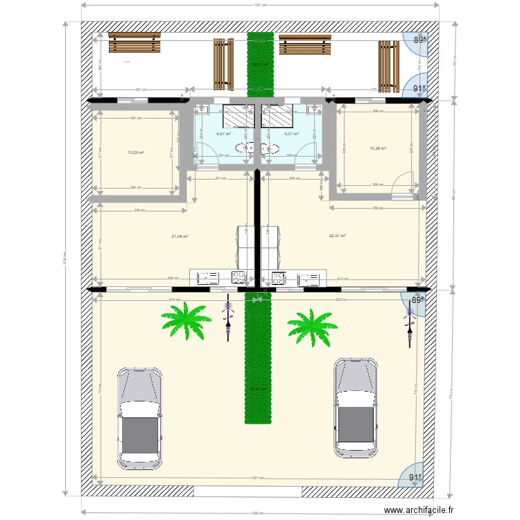 2F2 DT 425. Plan de 0 pièce et 0 m2