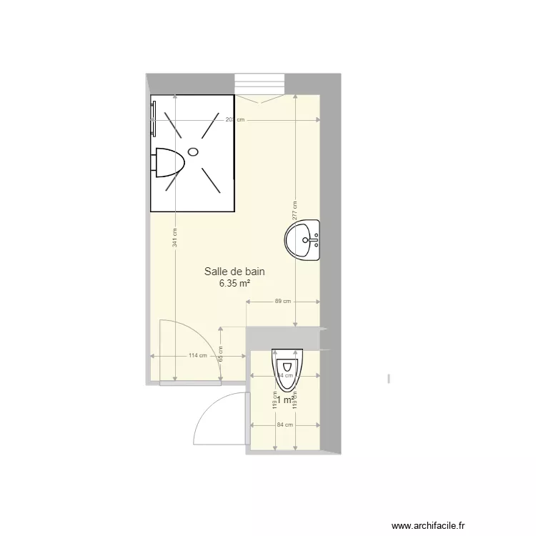 MASSARD. Plan de 