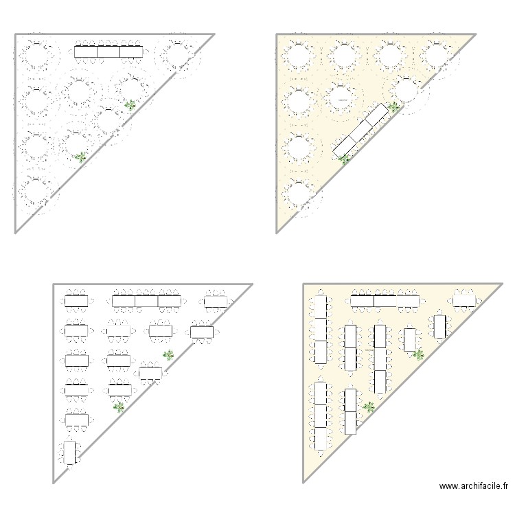 Suzie & Killian - repas. Plan de 2 pièces et 254 m2