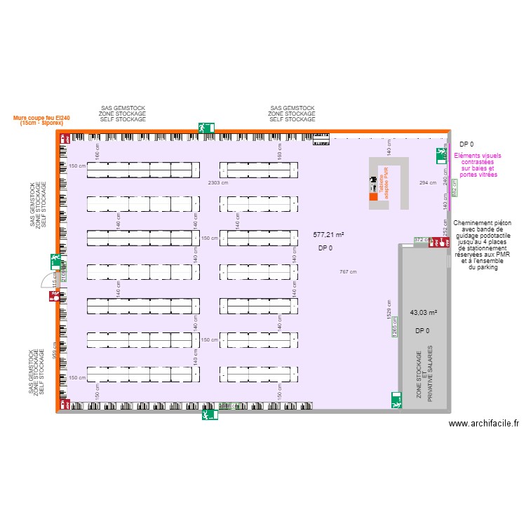 AU VIDE GRENIER APRES TRAVAUX. Plan de 2 pièces et 620 m2