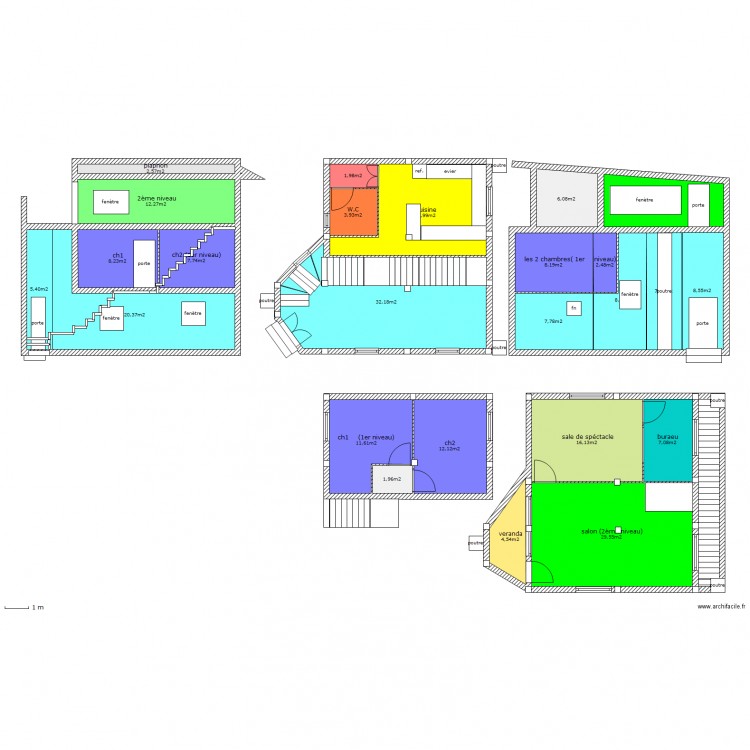 Plan hala et lama (piano à queue). Plan de 0 pièce et 0 m2